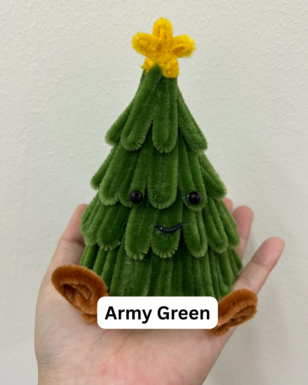 Personalised handmade Christmas trees