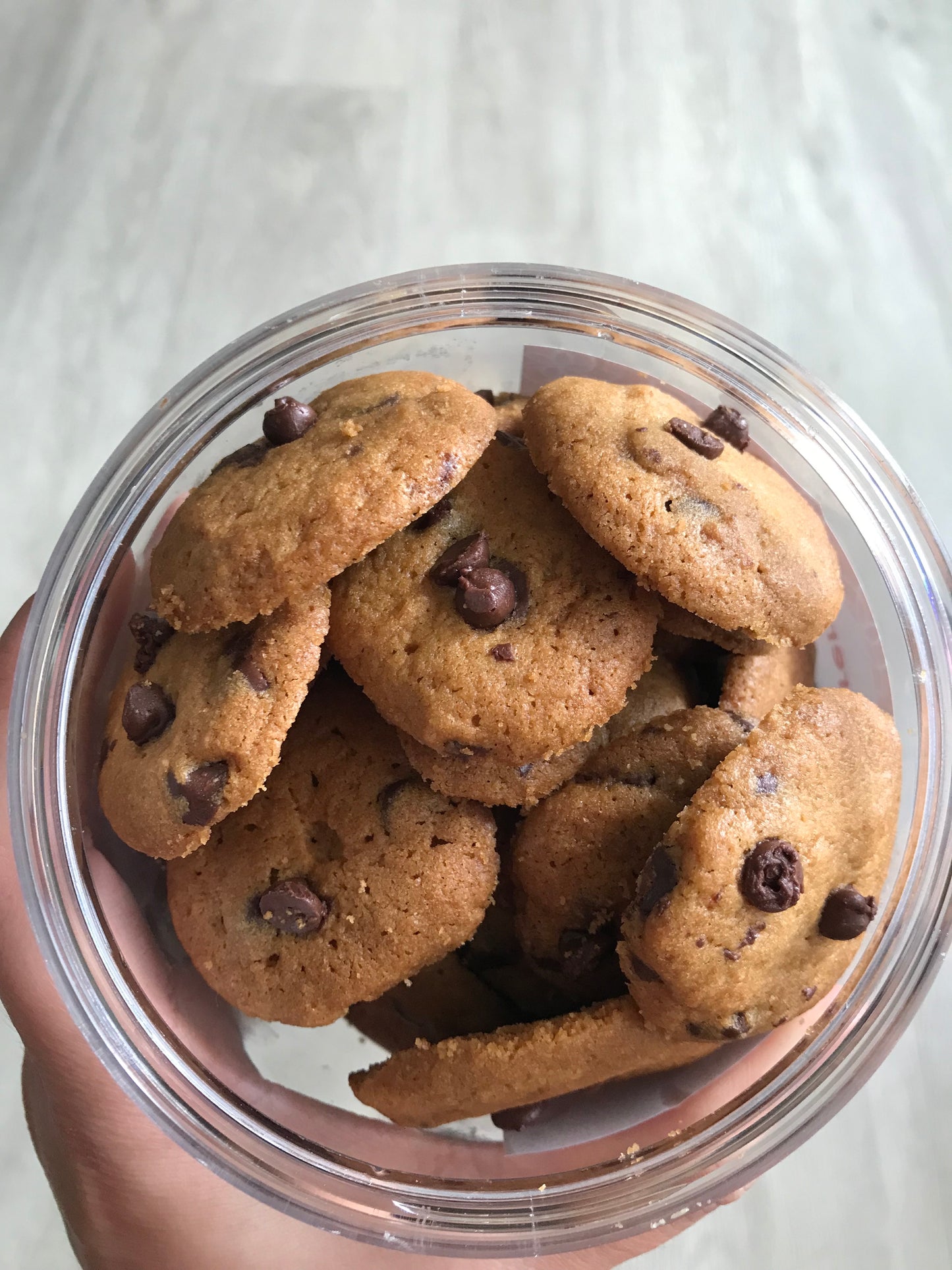 Chocolate chip cookies (no pork/lard)