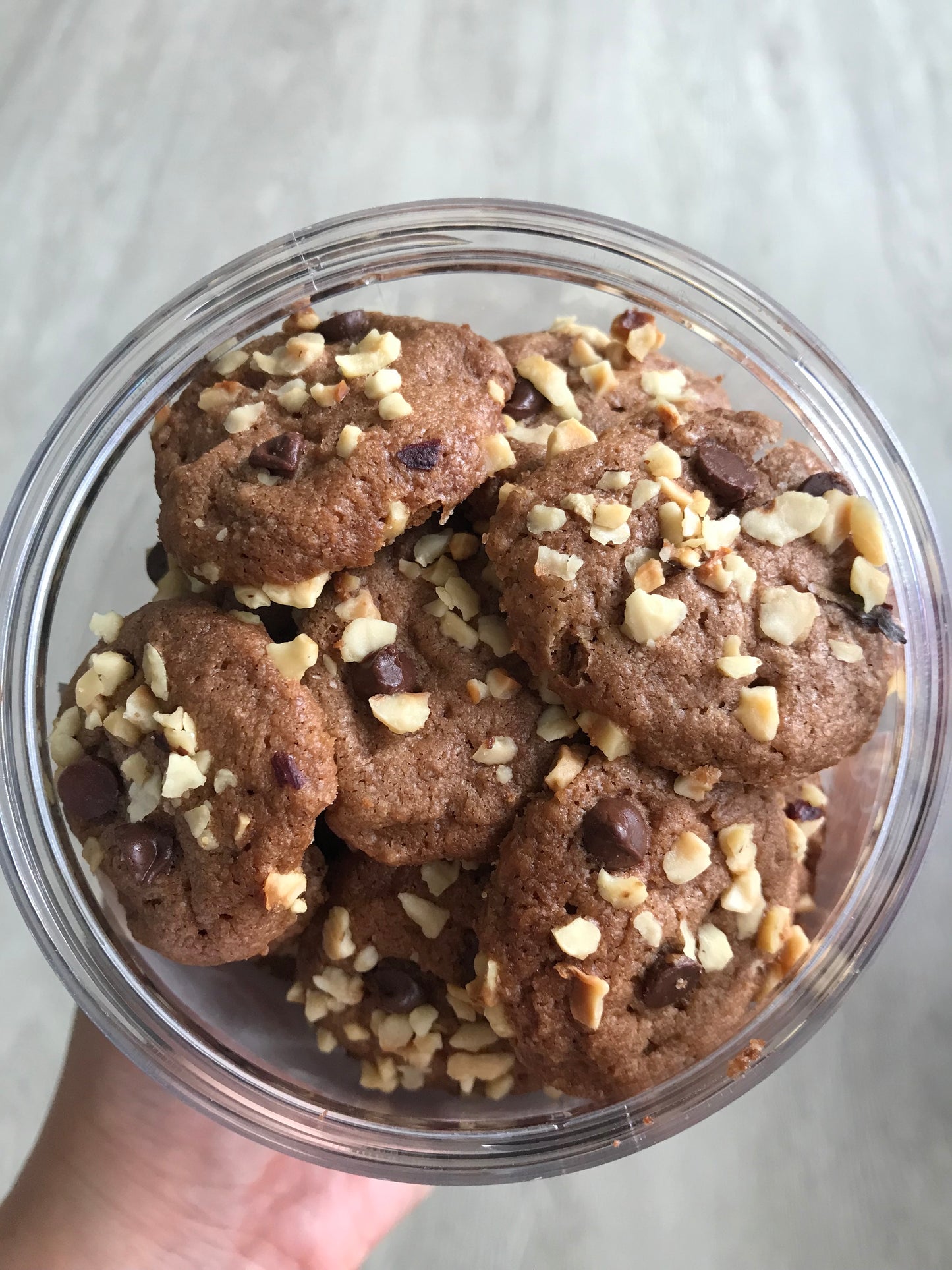Nutella cookies (no pork/lard)