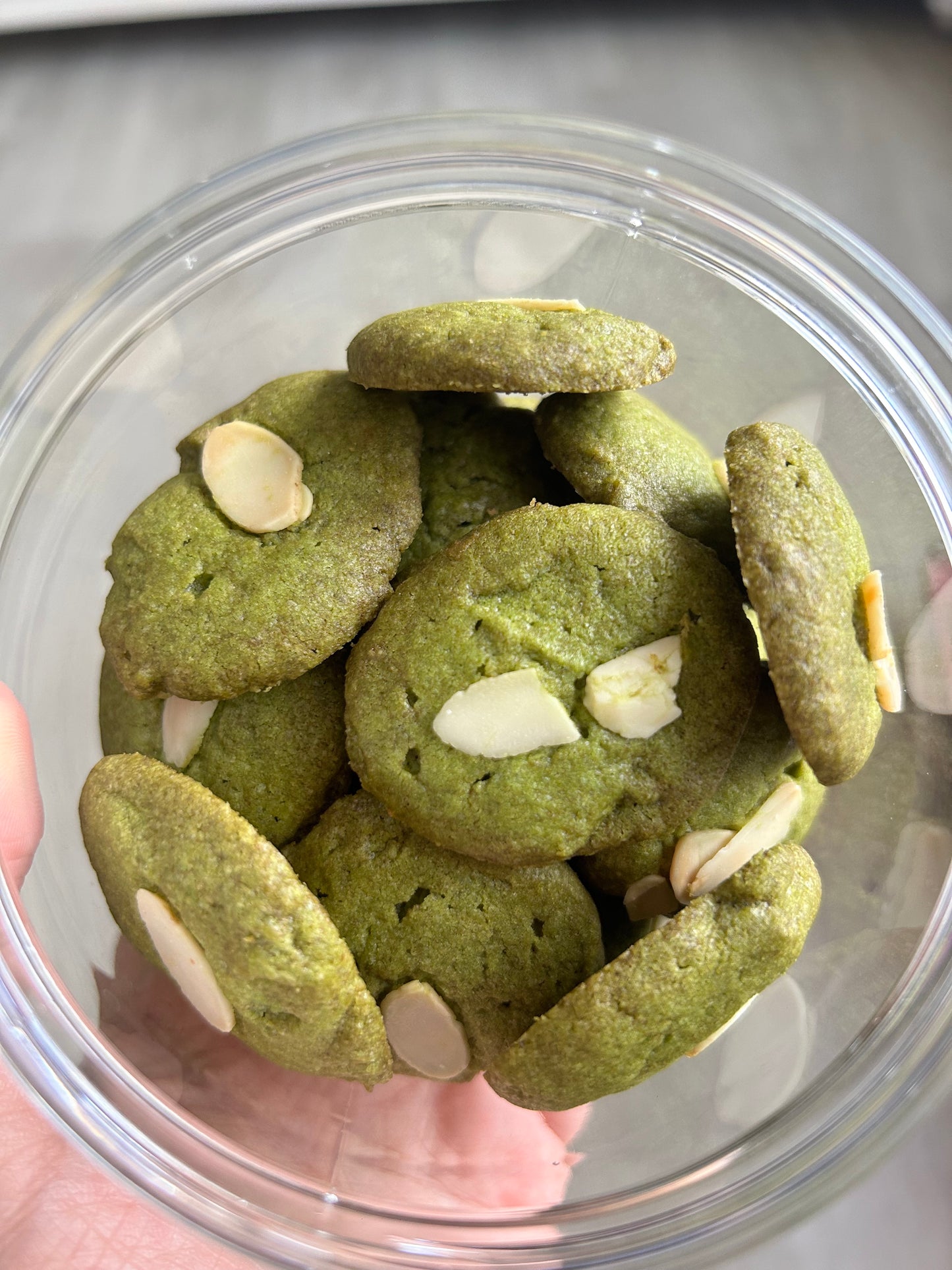 Handmade Matcha Cookies (no pork/lard)