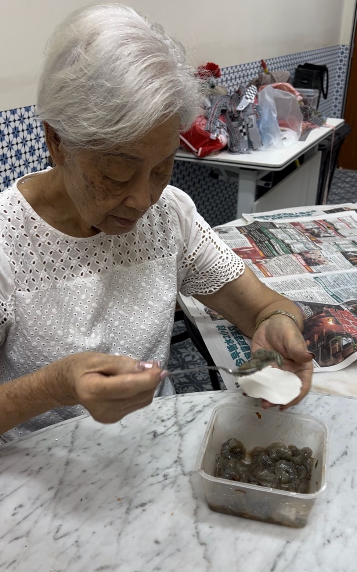 Shrimp dumping 'Har Gow' making workshop