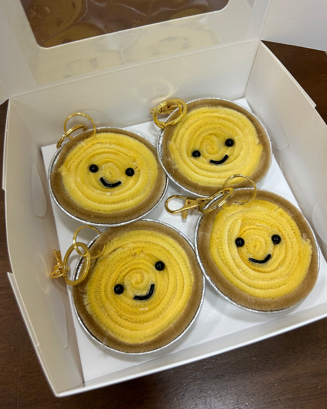 The Smooth Egg Tart - box of 4