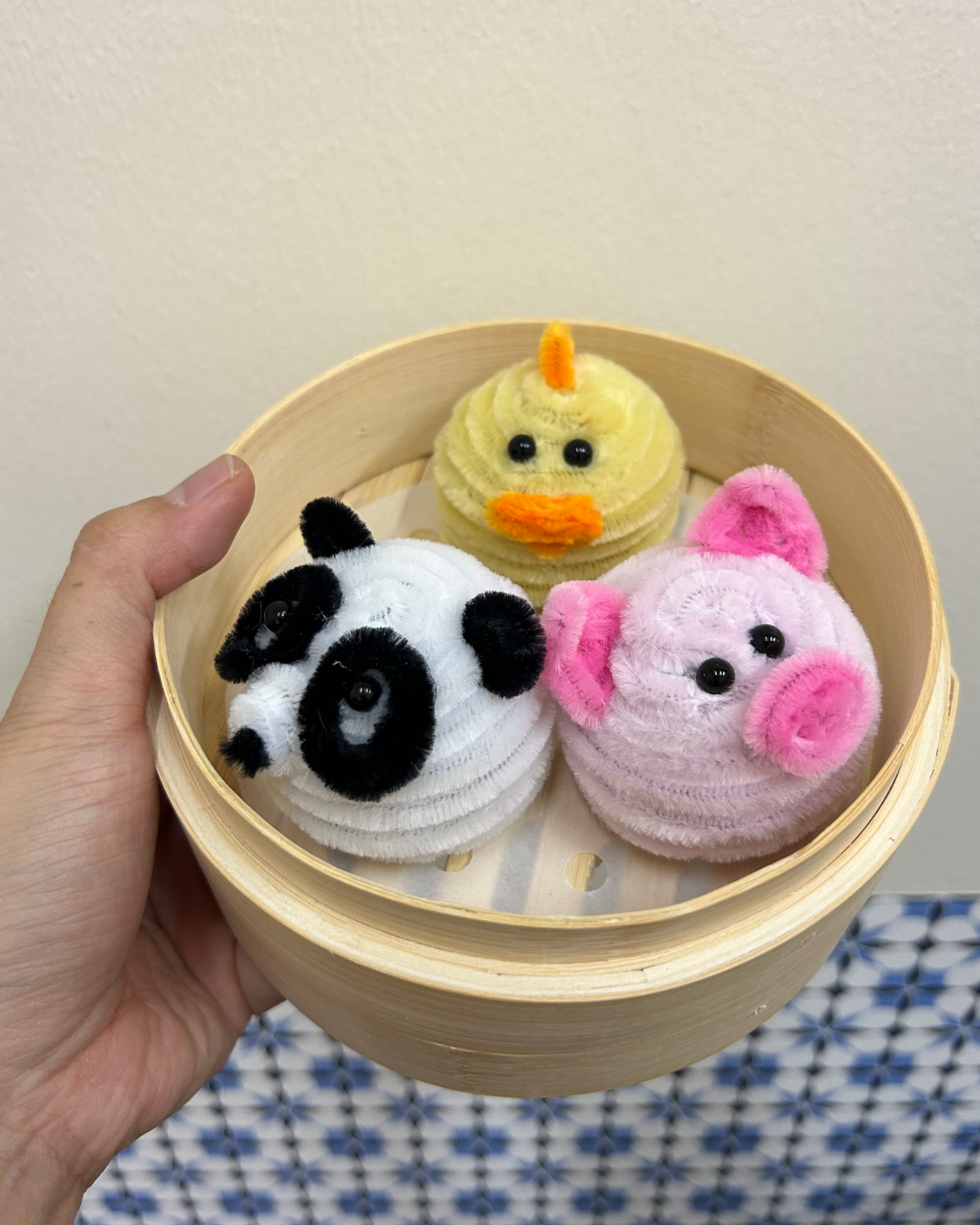 The Runny Liu Sha Bao (3 in a steamer)