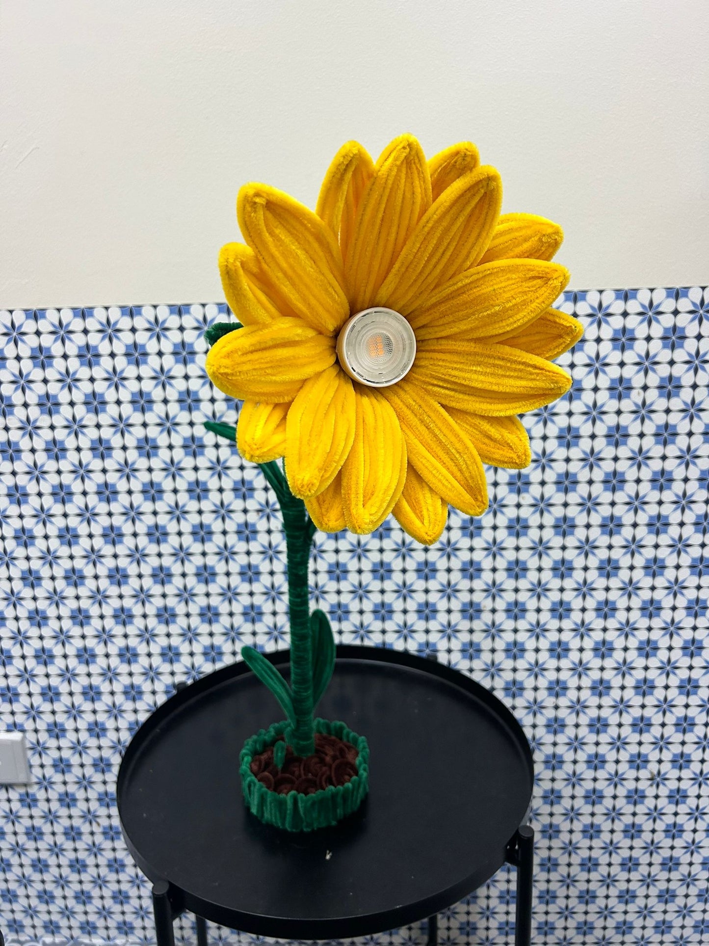 Blooming floral lamps (handmade designs)