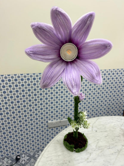 Blooming floral lamps (handmade designs)