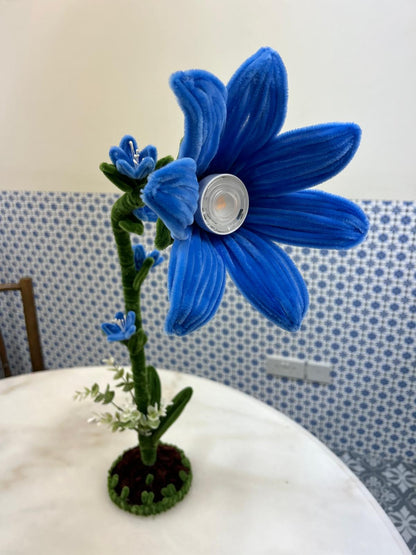 Blooming floral lamps (handmade designs)