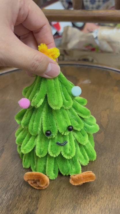 Personalised handmade Christmas trees