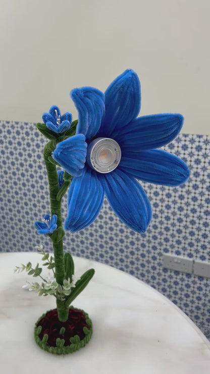 Blooming floral lamps (handmade designs)