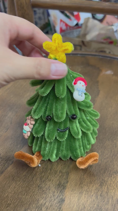 Personalised handmade Christmas trees