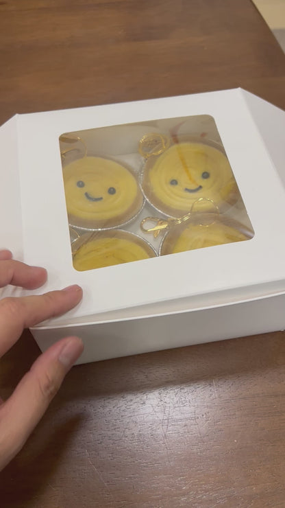 The Smooth Egg Tart - box of 4